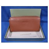 NIB Levenger Accordian Wallet-Saddle