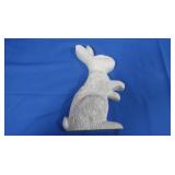 Painted Cast Iron Rabbit Door Stop