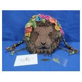 NWT Mary Frances Handbag w/Dust Cover-Lion