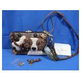 NWT Marcy Frances Handbag w/Dust Cover-Fetch