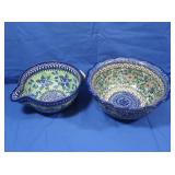Unikat Handmade Polish Pottery Pieces w/Designer