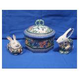 Unikat Handmade Polish Pottery Pieces w/Designer