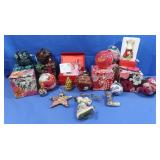 Vera Bradley Boxed Ornaments, Lenox, Cloisonne &