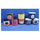 New Candles-Bath & Body Works & White Barn 3-wick