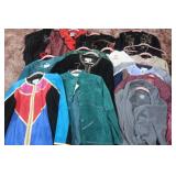 Suede Leather Jackets-sz Lg & Sweaters