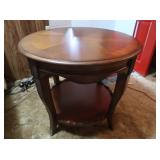 Round End Table 26Hx30" round