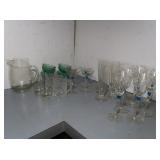 Beautiful Blue Accent Stemware, Glasses & more