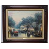 Thomas Kinkade-Carmel, Framed Dolores Street