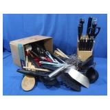 Farberware Knife Block Set, Kitchen Utensils &