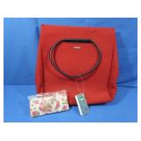 NWT Geiger Wool & Leather Tote Bag, Austria