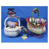 Jim Shore Winter is a Ball, Raven, Sleigh Bells