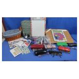 NWT Lug Bag, Forever Postage Stamps, Lap Pad &