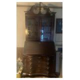 Vintage Secretary Desk, Jasper Cabinet w/2