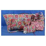 Vera Bradley Set-Purse, Backpack, Toiletry Bag