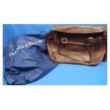 NWT Dooney & Bourke Chestnut the Smith Bag w/Dust