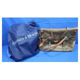 NWT Dooney & Bourke Olive Double Strap Tassel