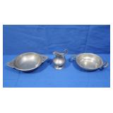 Antique Metal Dishes