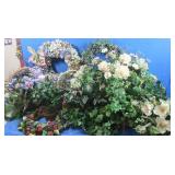 XL Basket, Greenery, Floral Arrangments
