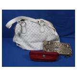 2 Brighton Accessories, Elliot Lucca Leather Bag