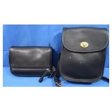 Coach Black Small Sidepack & Small Case