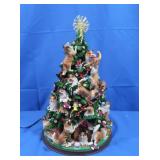 Danbury Mint Sheltie Christmas Tree