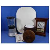 Krups Blender, Dough Board, Ice Bucket, Clock