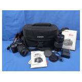 Canon Rebel EOS w/Ultrasonic 75-300mm Lens,