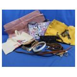 Evening Bags, Belts, Reusable Bags