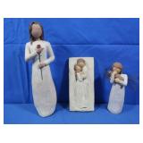 3 Willow Tree Figures