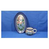 Unikat Handmade Polish Pottery Pieces-Stamped
