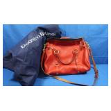 NWT Dooney & Bourke Red Florentine Satchel w/Dust