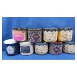 New Candles-Bath & Body Works & White Barn 3-wick