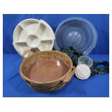 Basket, Divided Server & Lid