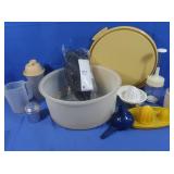 Tupperware Cake Taker, Mixer Bottle, Pampered