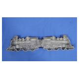 Antique Hinged Metal Chocolate Mold-Train Engine
