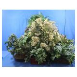 Huge Lot Floral Arrangments & Home Decor