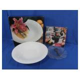 Silver Crystal Serving Tray, Platter