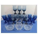 Pfaltzgraff Cobalt Blue Wine Glasses, Cobalt Blue