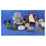 3 "Furry" Cats, Cat Plant Holder, Winter Mitten