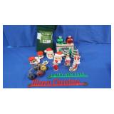 Fleece Throw, Christmas S&P Shakers, Bells