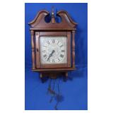 Wall Clock-New England Clock made in Bristol Conn