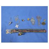 Bookmarks, Notre Dame Pin, Golf Tie Back & more