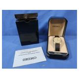 NIB Seiko Univ of Notre Dame Wristwatch, Black