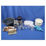 Pottery, Glass & more