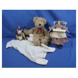 Boyds Teddy Bear, Toy High Chair (broken) &  more