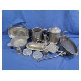 Metal Dishes incl Pewter