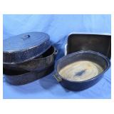 Vintage Lisk Speckled Graniteware