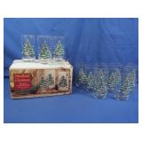 Woodland Christmas Glasses