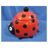 Ladybug Cookie Jar