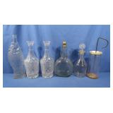 Vintage Mayo Maker, Glass Decanters